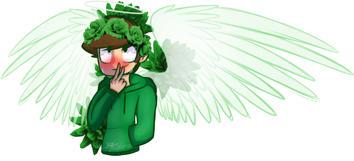 Flagrant Free Download On Mbtskoudsalg Light Blue Flower - Green Flower Crown Transparent (1289x620), Png Download