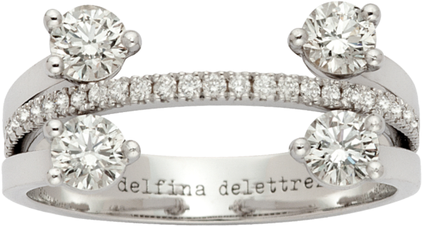 Linked Dots Ring - Ring (1024x683), Png Download