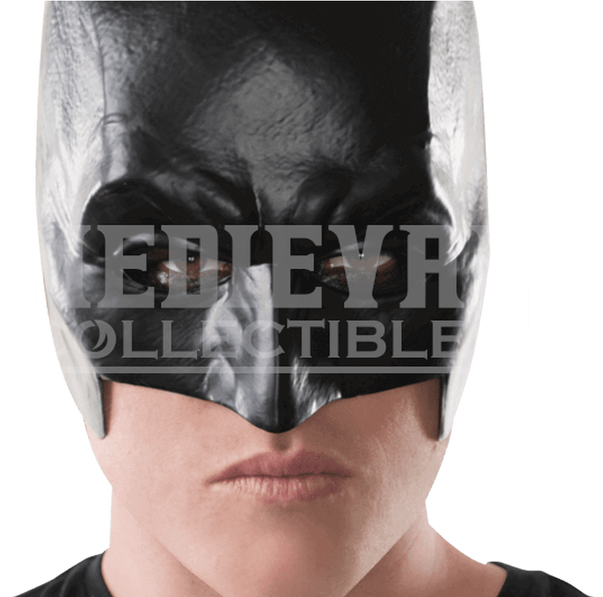 Adult Batman Half Mask Rc 32546 From Medieval Collectibles - Rubie's Men's Batman V Superman (red/blue): Dawn Of (1368x855), Png Download