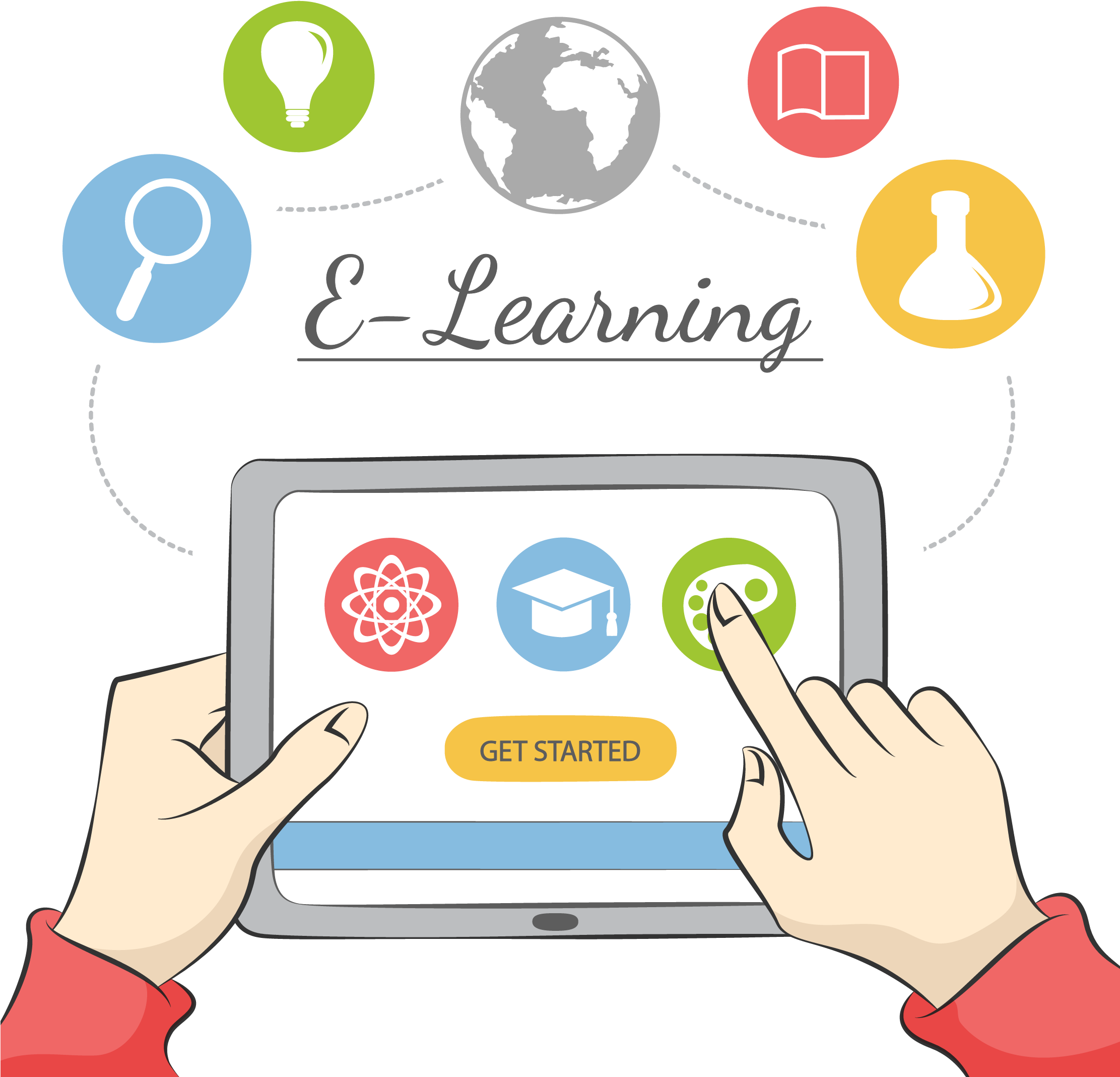 Student E Distance Education - 'best Dad In The World' Father's Day Card (2275x2182), Png Download