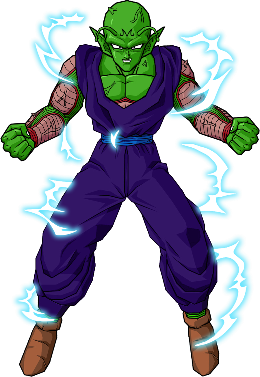 Majin Piccolo - Picoro De Dragon Ball Z (900x1305), Png Download