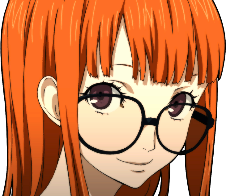 244kib, 872x632, Futaba Happy Cut-in - Futaba Persona 5 Png (872x632), Png Download