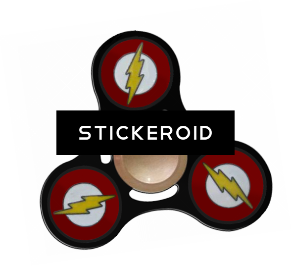 Fidget Spinner Objects - Flash Fidget Spinner (588x537), Png Download