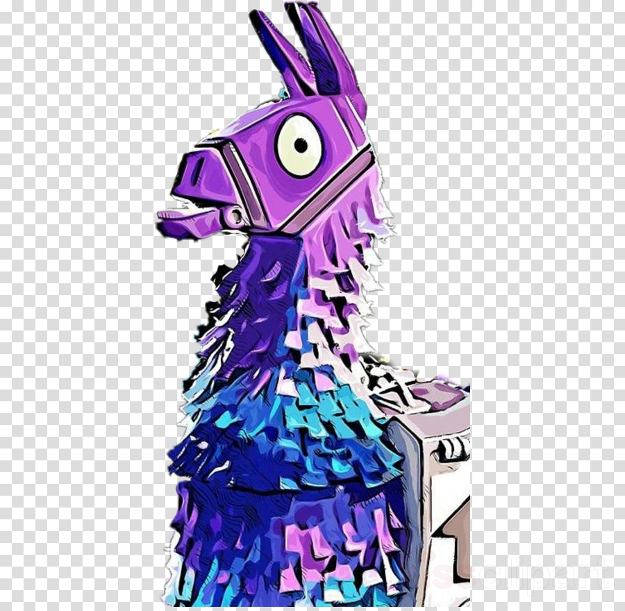 Fortnite Lama Clipart Fortnite Battle Royale Game Video - Fortnite Iphone 6 Plus Case (900x880), Png Download