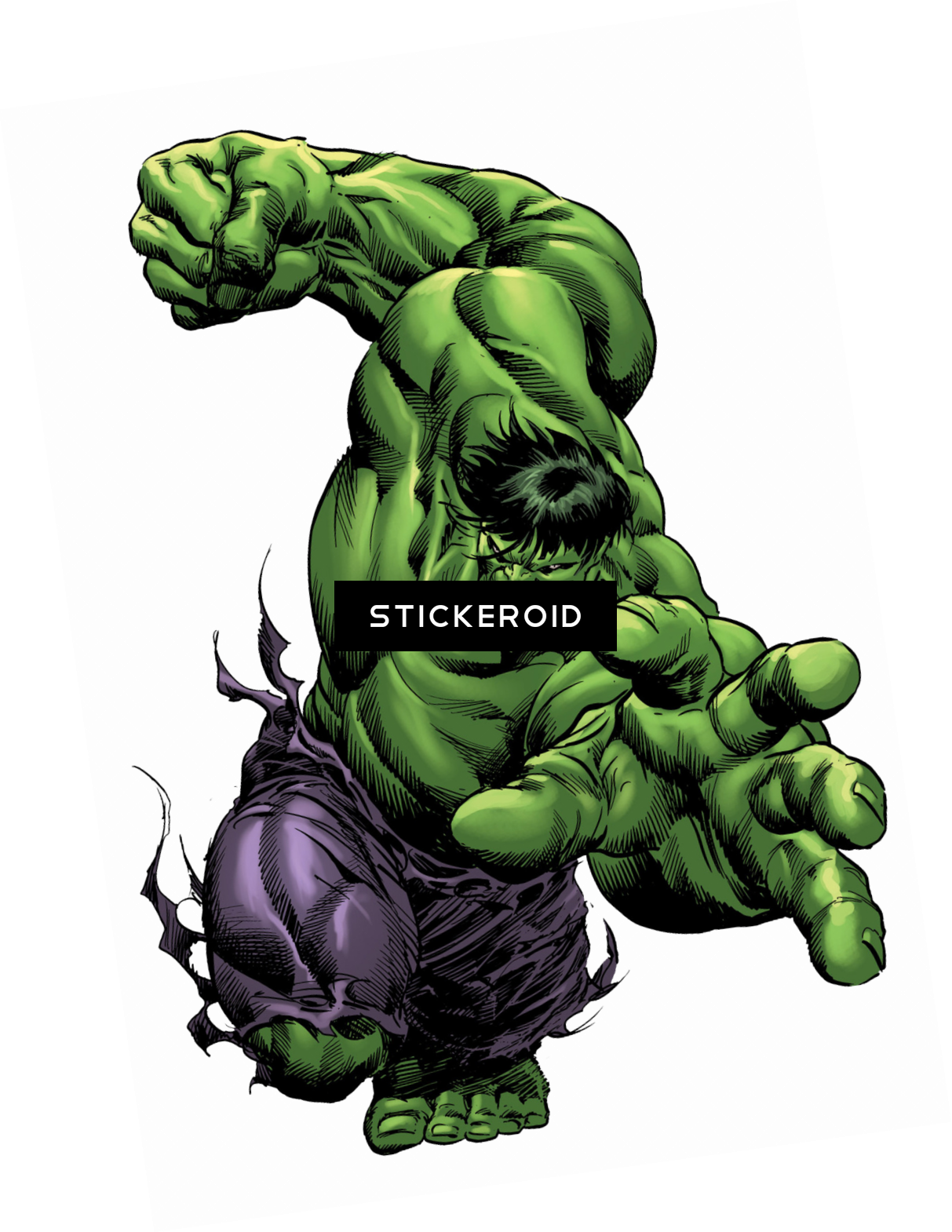 Hulk Hogan Wwe - Hulk Comic (1213x1570), Png Download