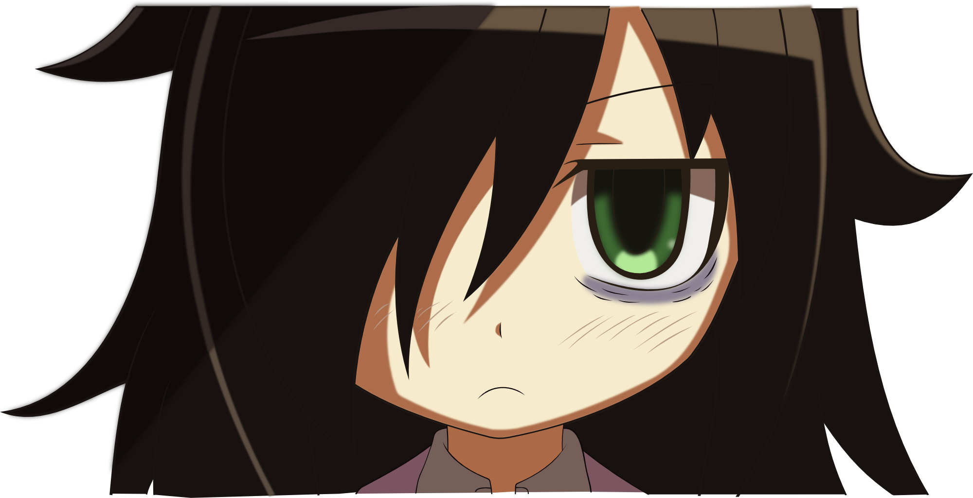 View 1373370051439 , - No Matter How I Look At It, It's You Guys' Fault I'm (2000x1025), Png Download