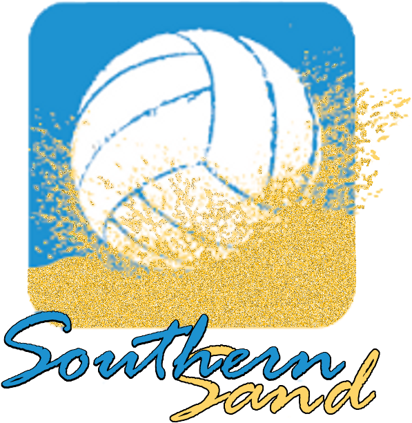 Vector Royalty Free Stock Southern Sand Volleyball - Sand Volleyball Logo (744x675), Png Download