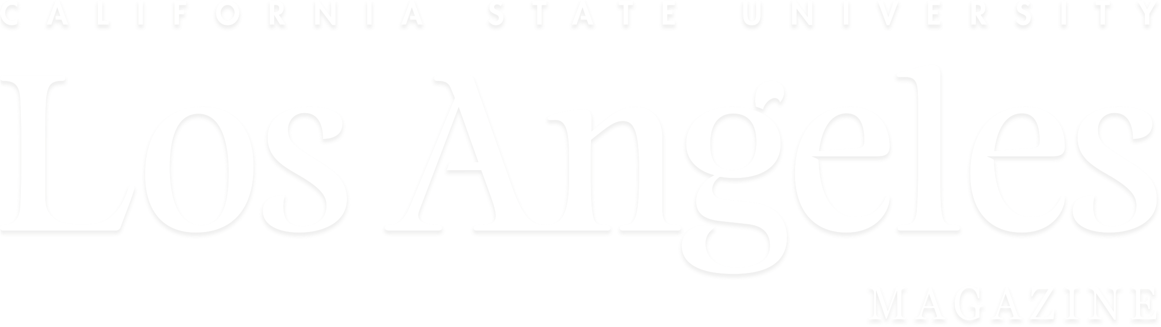 Cal State La - Macarthur Fellowship (2396x683), Png Download