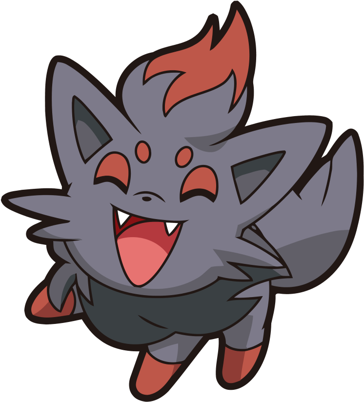 570zorua Anime 7 - Wiki (763x835), Png Download