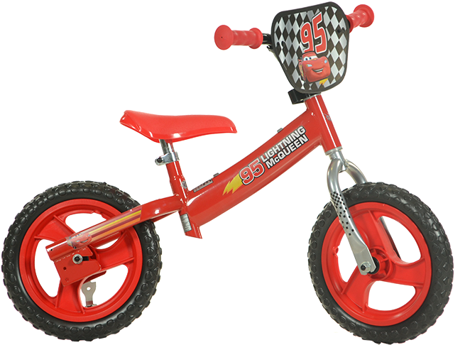 Cars Running Bike 12&quot - Cars Springcykel (684x492), Png Download