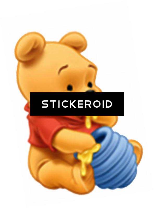 Winnie The Pooh - Baby Pooh Bear Rabbit Winnie The Pooh (590x798), Png Download