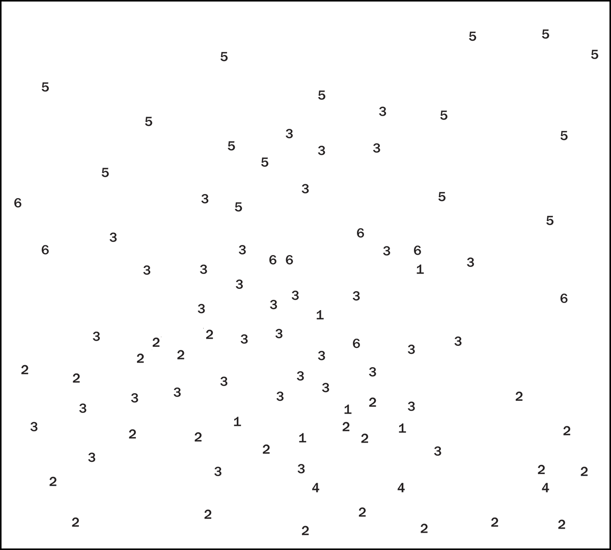 Dibujar Siguiendo Numeros (1200x1080), Png Download