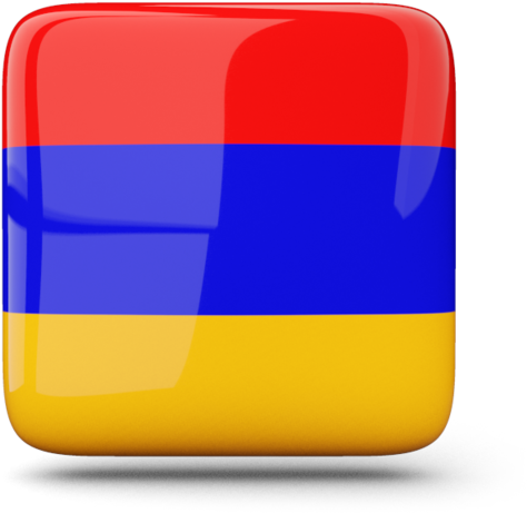 Armenia Flag Amazing Png Icon - Armenia Flag Square (640x480), Png Download