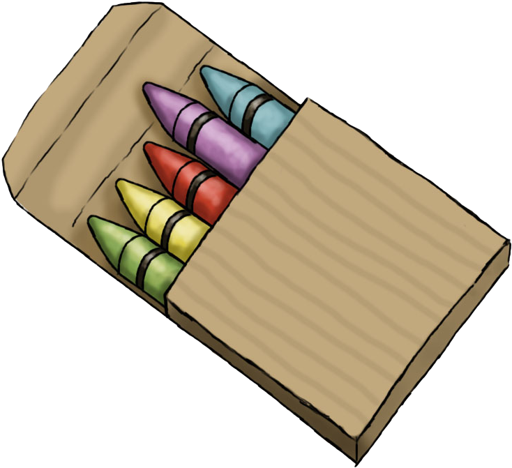 Crayon Clip Art - Sketch (784x747), Png Download