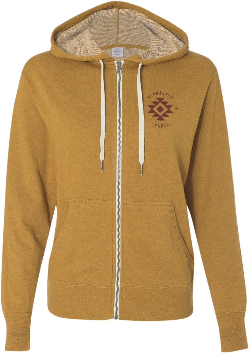 As Aztec Logo Zip Mustard - Hoodie (1000x1250), Png Download
