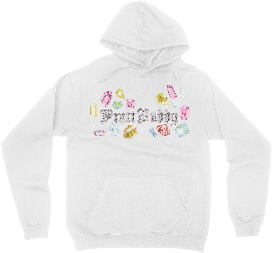 Pratt Daddy Rhinestone Hoodie - Happy Halloween! - Unisex Hoodie (1080x1080), Png Download