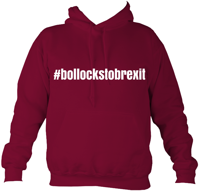 #bollockstobrexit Hoodie - Hoodie (680x676), Png Download