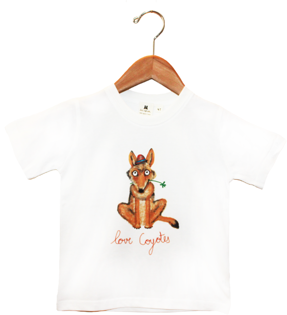 Organic Coyote T-shirt - Red Fox (600x700), Png Download