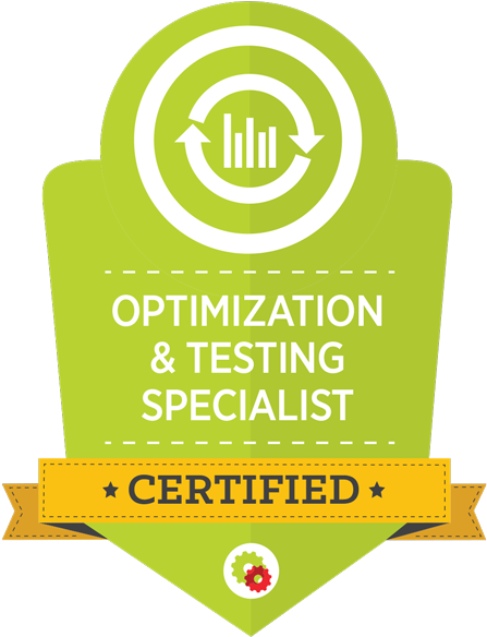 Optimization And Testing Badge - Online Marketing Specialist Badge (600x600), Png Download