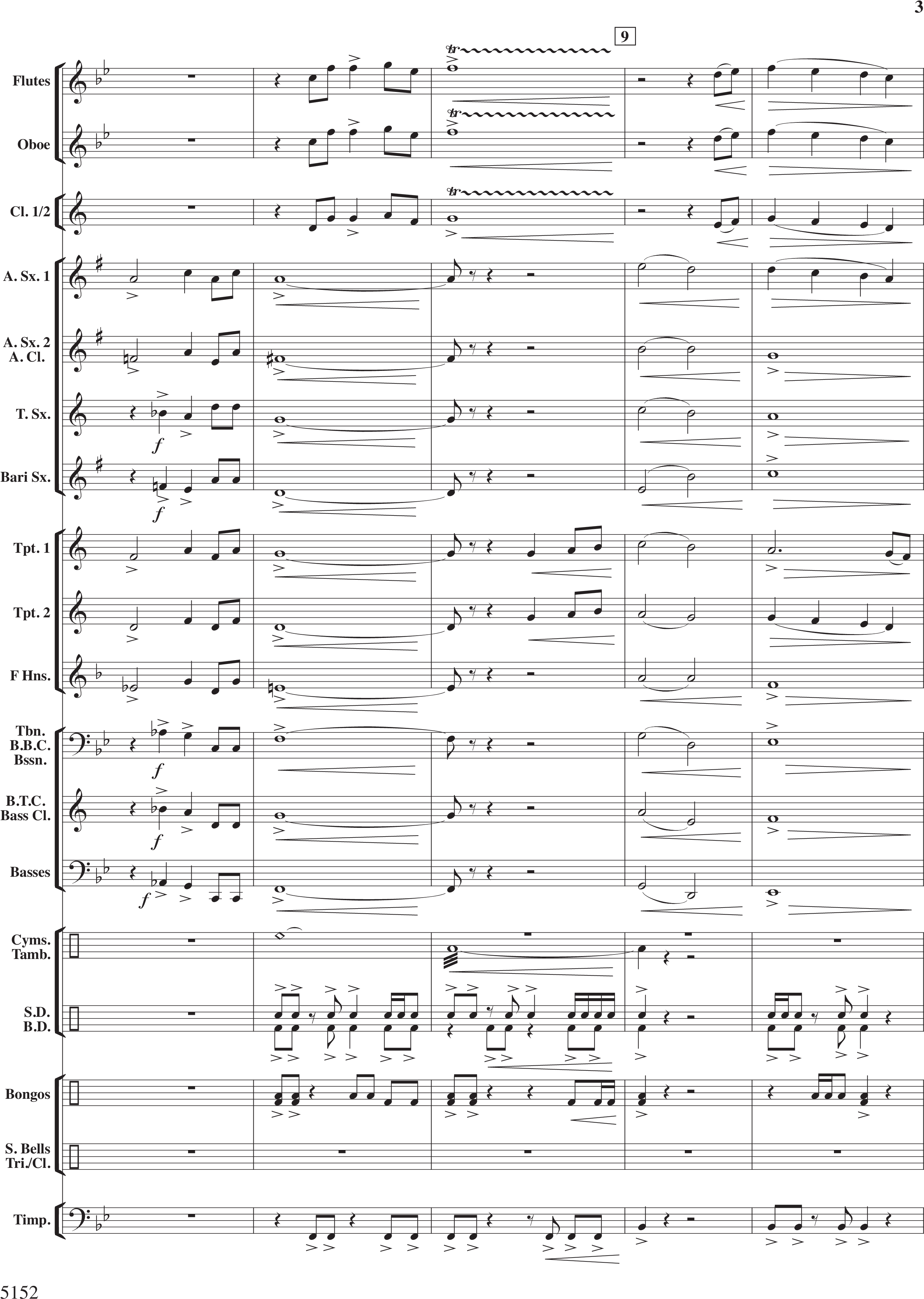 Aztec Celebration Thumbnail Aztec Celebration Thumbnail - Aztec Celebration Sheet Music (3240x4320), Png Download