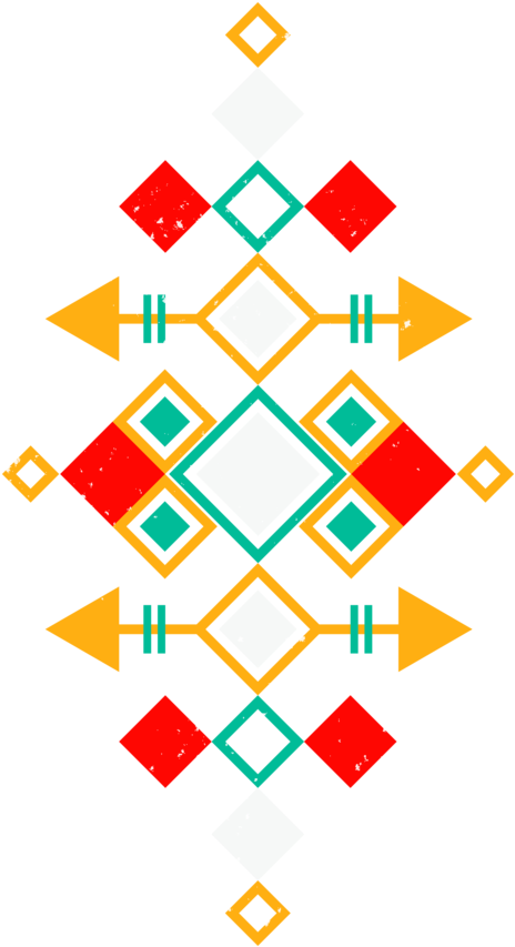 Mexican Aztec Women's Printed Kurti - Diagram (891x1040), Png Download