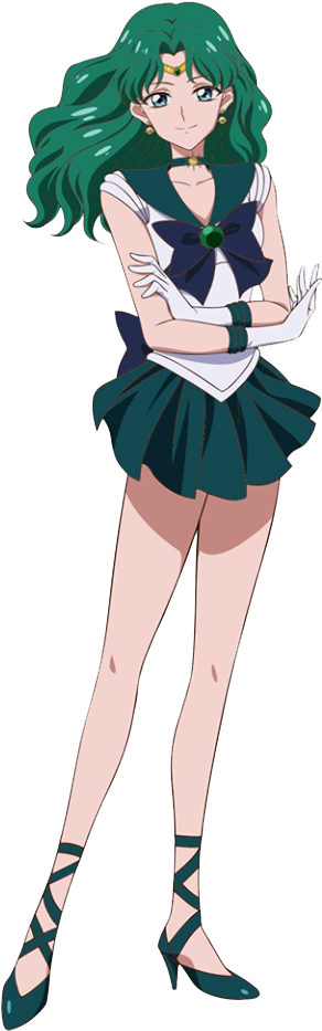 Sailor Neptune Png - Sailor Neptune (366x960), Png Download