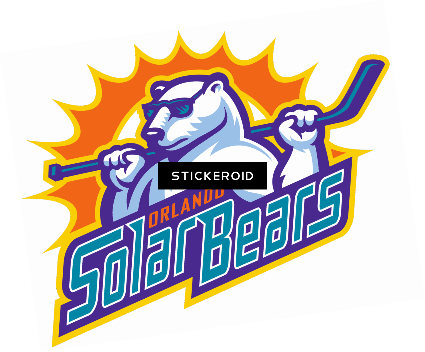 Orlando Solar Bears Logo (1404x1161), Png Download