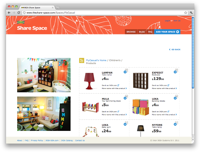 Share Space // Ikea - Share Space Ikea (670x511), Png Download