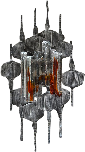 Swedish Design 60's Wall Lamp - Illustration (721x721), Png Download