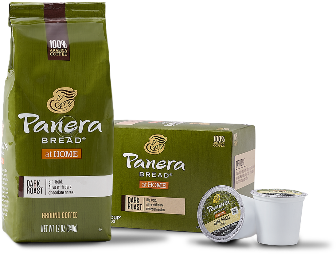 Dark Roast Coffee - Panera Bread Coffee Light Roast Keurig K Cup (1280x1047), Png Download