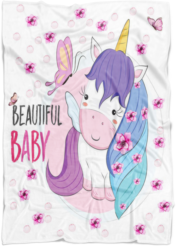 Beautiful Baby Girl Baby Blanket - Duvet (1024x1024), Png Download