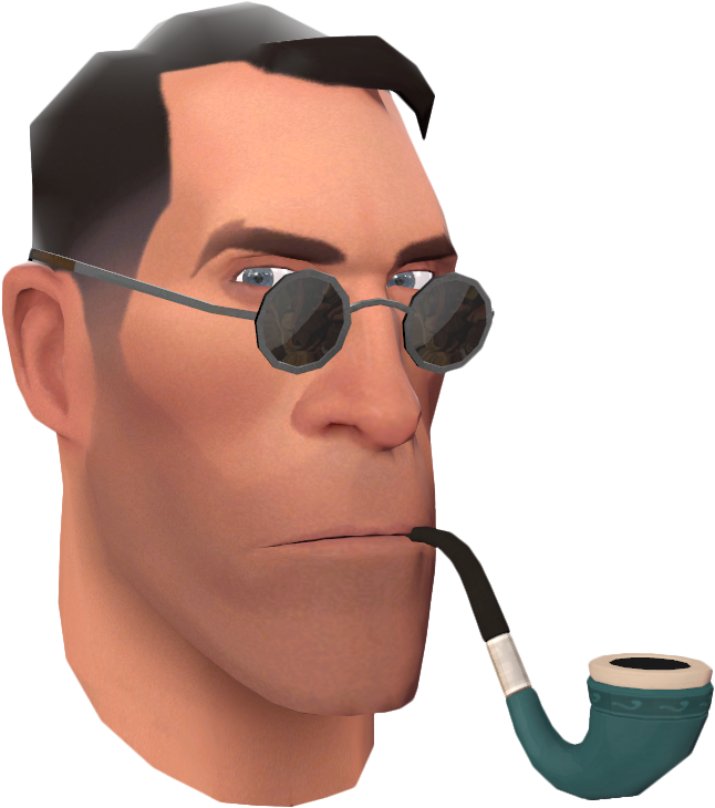Tf2 Medic Face Png (646x730), Png Download