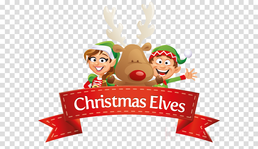Christmas Elves Clipart Santa Claus Christmas Elf Christmas - Wrigley Field (900x520), Png Download