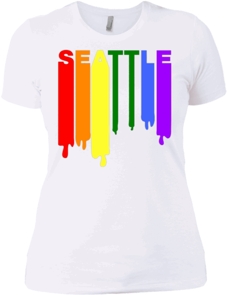 St Louis Missouri Rainbow Wet Paint LGBT Gay Pride T-Shirt-RT – Rateeshirt