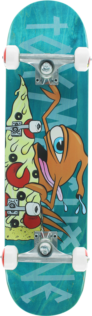 Toy Machine Pizza Shredder Sect Complete - Toy Machine Pizza Sect Deck 7.75" (1024x1024), Png Download