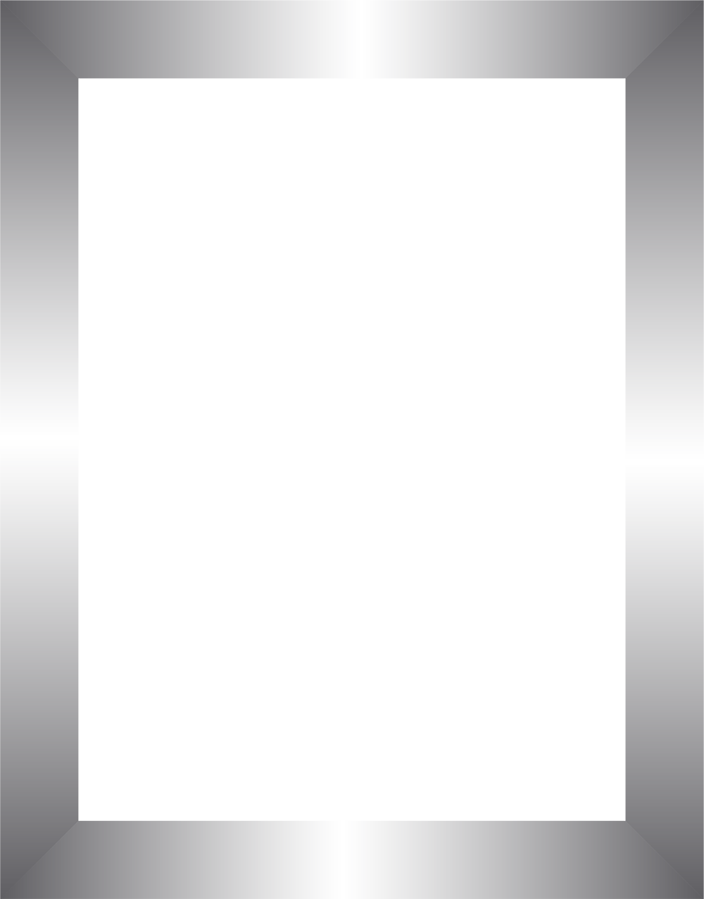 Contemporary Flat Brushed Pewter - Circle (1000x1277), Png Download