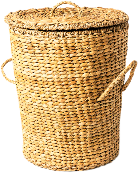Seagrass Laundry Basket Natural Large (1000x666), Png Download