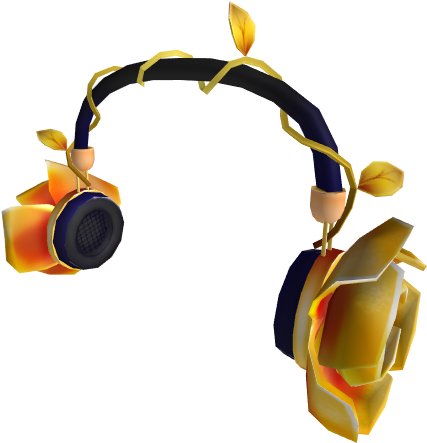 Gold Rose Headphones - Regency Club (675x615), Png Download