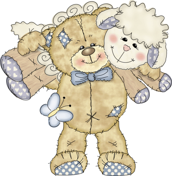 Au Pays Des Nounours - Clip Art (600x614), Png Download