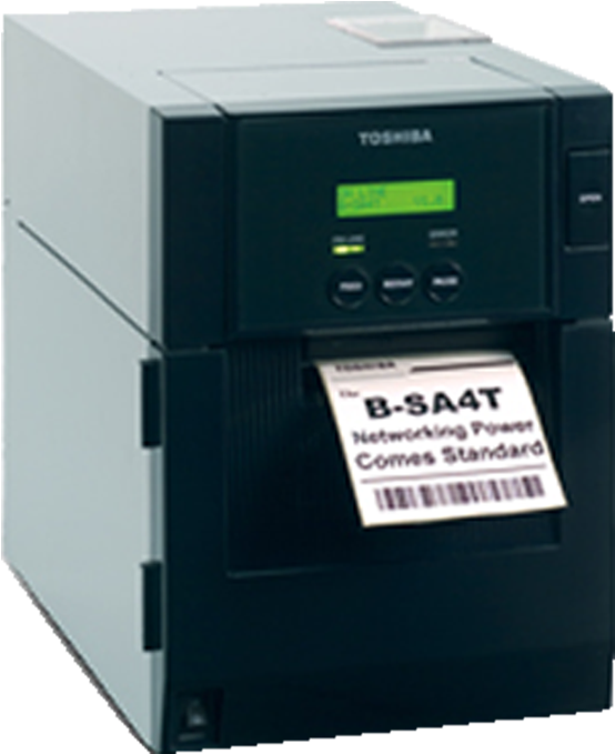 B-sa4tm - Toshiba Tec B-sa4tp-ts12-qm-r Barcode Printer (753x726), Png Download