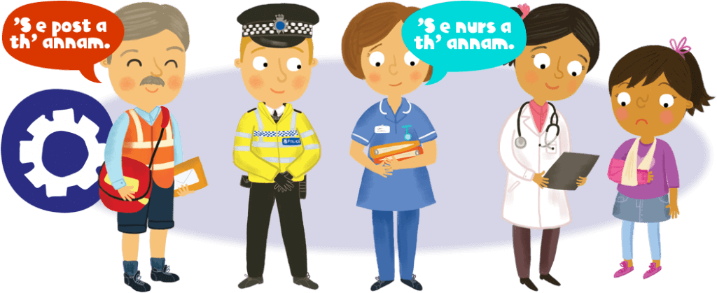 Occupations Cartoon Png (1024x419), Png Download