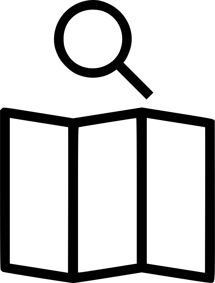 Map Search Magnifying Glass Comments - Map Icon Games Png (744x980), Png Download