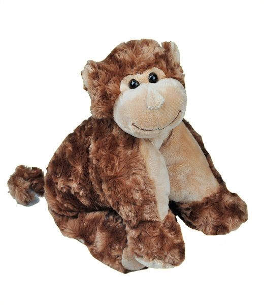 Pillow Critter - Teddy Mountain Mookie The Monkey (16 Plush) W/heart (520x600), Png Download
