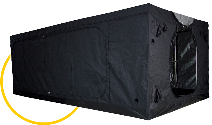 Image - Kweektent Mammoth Elite 600l (300*600*215cm) Woodenbox (750x450), Png Download
