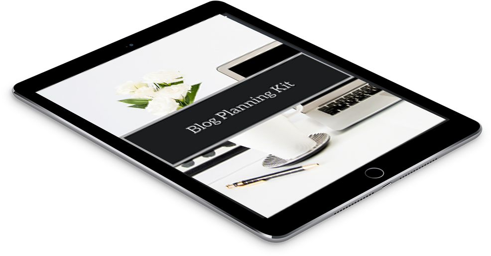 Blog Planning Kit Ipad Mockup (1000x1000), Png Download