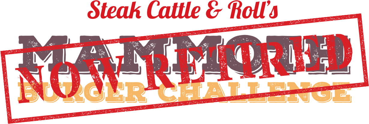 Mammoth Burger Challenge - Veruca Salt - M In Pink (1270x441), Png Download