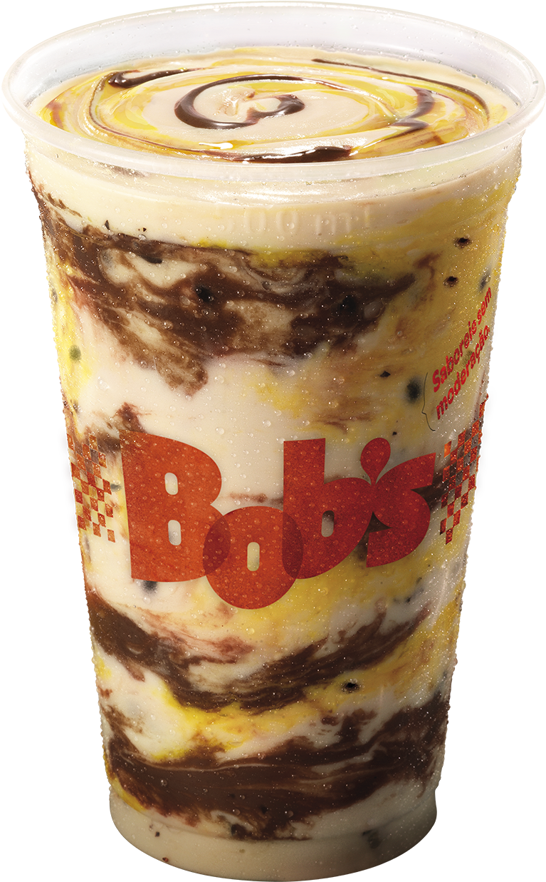 Novo Milk Shake Do Bob's - Bobs Milk Shake De Maracuja Com Nutella (1181x1772), Png Download