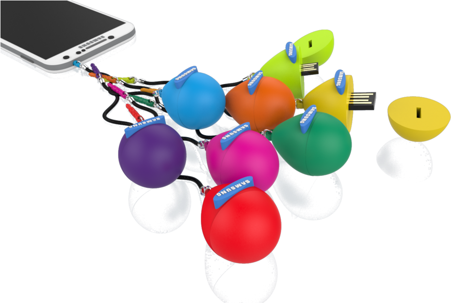 Samsung Balloon - 2209 - Cartoon (1000x623), Png Download