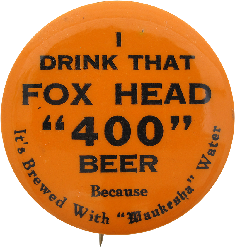 Fox Head 400 Beer - Waukesha (1000x1002), Png Download