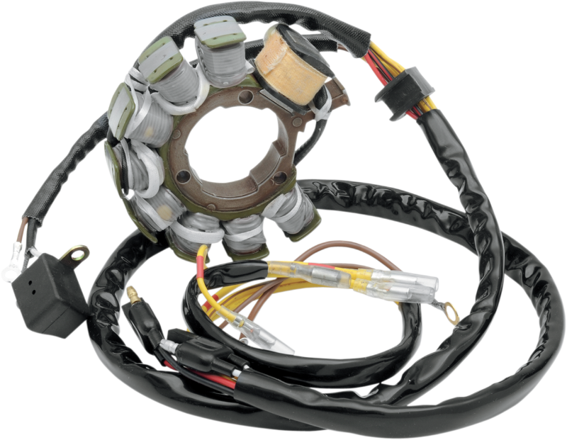 Ricks Electric Atv Alternator Stator 94-02 Polaris - 2000 Polaris Xplorer 400 L (800x621), Png Download